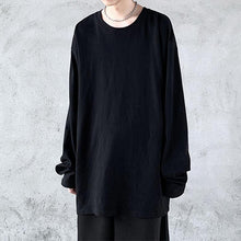 Load image into Gallery viewer, Solid Color Cotton Round Neck T-Shirt