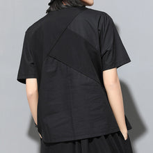 Load image into Gallery viewer, Spliced Ring Irregular T-shirt