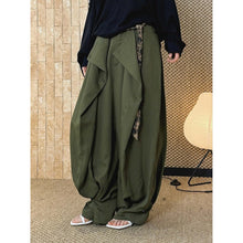Load image into Gallery viewer, Women's Boho Flowy Draped Loose Harem Pants