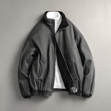 Load image into Gallery viewer, Japanese Retro Style Lamb Wool Cotton Coat