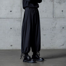 Load image into Gallery viewer, Drawstring Ankle Length Casual Trousers