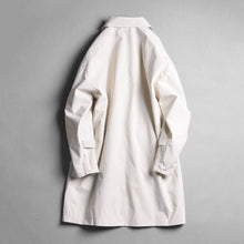 Load image into Gallery viewer, Mid-Length Lapel Loose Fit Casual Silhouette Trench Coat