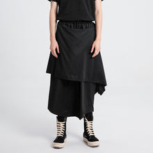 Load image into Gallery viewer, Irregular Layered Casual Samurai Hakama