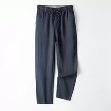 Load image into Gallery viewer, Linen Loose Thin Elastic Waist Pants