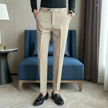 Load image into Gallery viewer, Invisible Elastic Waist Casual Trousers