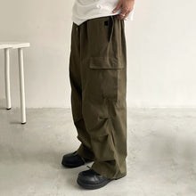 Load image into Gallery viewer, Wide Leg Casual Drawstring Pants