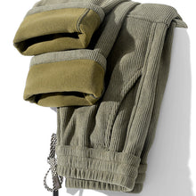 Load image into Gallery viewer, Warm Corduroy Straight-leg Trousers