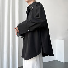 Load image into Gallery viewer, Detachable Double Collar Long Sleeve Shirt