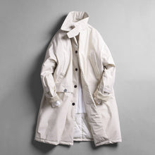 Load image into Gallery viewer, Mid-Length Lapel Loose Fit Casual Silhouette Trench Coat