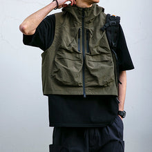 Load image into Gallery viewer, Hooded Multi-pocket Outdoor Functional Work Vest