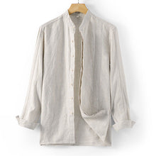 Load image into Gallery viewer, Relaxed Loose Linen Shirt