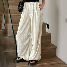 Load image into Gallery viewer, Drawstring High Waist Pocket Trousers