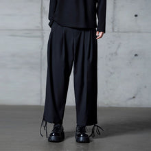 Load image into Gallery viewer, Drawstring Ankle Length Casual Trousers