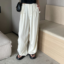 Load image into Gallery viewer, Drawstring High Waist Pocket Trousers