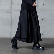 Load image into Gallery viewer, Irregular Fake Two-piece Skirt Pants