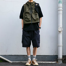 Load image into Gallery viewer, Hooded Multi-pocket Outdoor Functional Work Vest