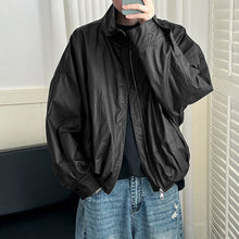 Load image into Gallery viewer, American Stand-up Collar Loose Jacket