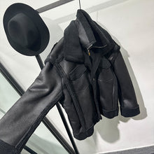 Load image into Gallery viewer, Loose Double-layer Collar Warm Fur Coat