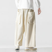 Load image into Gallery viewer, Corduroy Drape Straight Wide-leg Pants