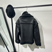 Load image into Gallery viewer, Loose Double-layer Collar Warm Fur Coat