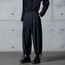Load image into Gallery viewer, Drawstring Ankle Length Casual Trousers