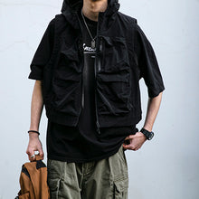 Load image into Gallery viewer, Hooded Multi-pocket Outdoor Functional Work Vest