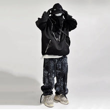 Load image into Gallery viewer, Loose Solid Color Hooded Retro Work Jacket