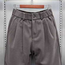 Load image into Gallery viewer, Winter Zippered Woolen Casual Trousers