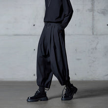 Load image into Gallery viewer, Drawstring Ankle Length Casual Trousers