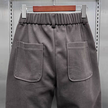 Load image into Gallery viewer, Winter Zippered Woolen Casual Trousers