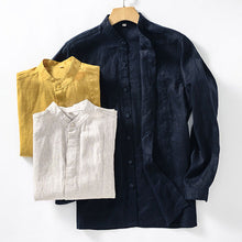 Load image into Gallery viewer, Relaxed Loose Linen Shirt