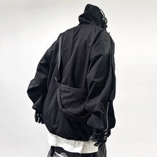 Load image into Gallery viewer, Loose Solid Color Hooded Retro Work Jacket