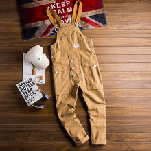 Load image into Gallery viewer, Vintage Casual Multi-Pocket Jumpsuits
