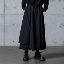 Load image into Gallery viewer, Irregular Fake Two-piece Skirt Pants