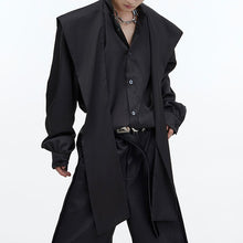 Load image into Gallery viewer, Shawl Hooded Long Sleeve Off Shoulder Shirt