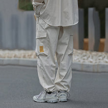 Load image into Gallery viewer, Japanese Loose Wide-leg Multi-pocket Pants