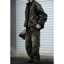 Load image into Gallery viewer, Japanese Retro Style Lamb Wool Cotton Coat