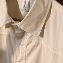 Load image into Gallery viewer, Compass Pendant Japanese Retro Short-sleeved Work Shirt