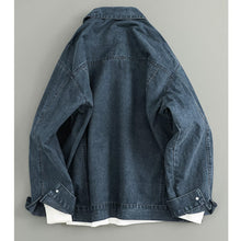 Load image into Gallery viewer, Casual Retro Washed Loose Denim Jacket