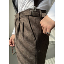 Load image into Gallery viewer, Business Slim High Waist Straight Pants