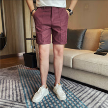 Load image into Gallery viewer, Semi Elastic Waist Casual Shorts