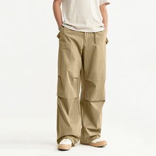 Load image into Gallery viewer, Loose Casual Multi-pocket Straight Wide-leg Trousers