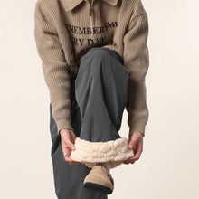 Load image into Gallery viewer, Thick Lining Straight Cotton Pants