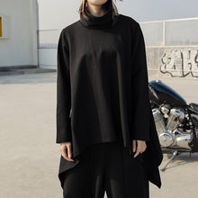 Load image into Gallery viewer, Loose Turtleneck Long Sleeve Sweatshirt