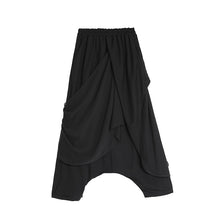 Load image into Gallery viewer, Irregular Double-layered Patchwork Loose Pants