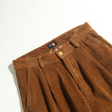 Load image into Gallery viewer, Retro Corduroy Straight-leg Casual Pants