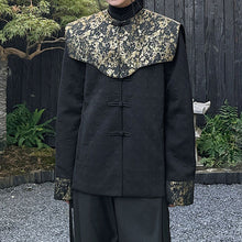 Load image into Gallery viewer, Cloud Shoulder Stand Collar Disc Button Jacket