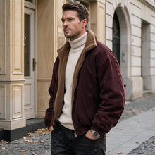 Load image into Gallery viewer, Japanese Retro Style Lamb Wool Cotton Coat
