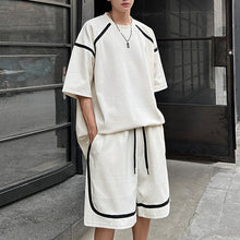 Load image into Gallery viewer, Retro Contrast Stripe Tracksuit