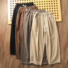 Load image into Gallery viewer, Japanese Retro Loose Wide-leg Trousers
